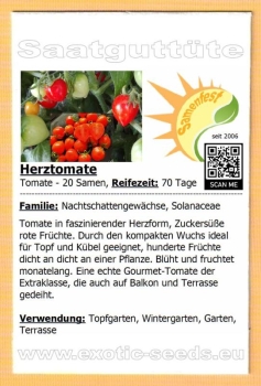 Tomate * Herztomate rot * 20 Samen